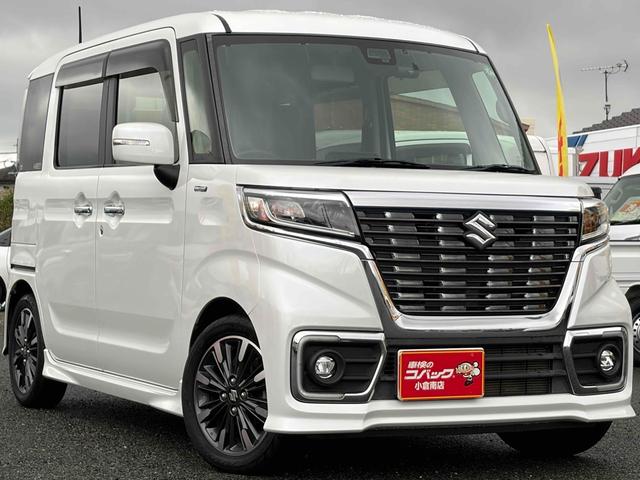 スペーシアカスタム ハイブリッドXS ワンオーナー 禁煙車 ドライブレコーダー ETC バックカメラ 両側電動スライドドア 8インチフルセグナビ TV クリアランスソナー 衝突軽減システム オートライト LEDヘッドランプ スマートキー(9枚目)