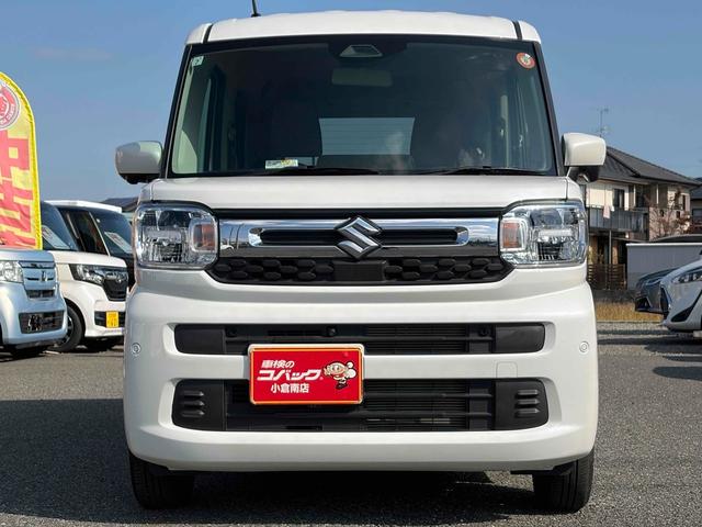 スペーシア ハイブリッドＸ　全周囲カメラ　両側電動スライドドア　ナビ　ＴＶ　クリアランスソナー　衝突被害軽減システム　オートライト　ＬＥＤヘッドランプ　スマートキー　アイドリングストップ　電動格納ミラー　シートヒーター（6枚目）