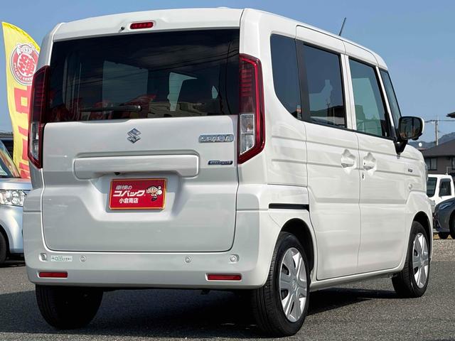 スペーシア ハイブリッドＸ　全周囲カメラ　両側電動スライドドア　ナビ　ＴＶ　クリアランスソナー　衝突被害軽減システム　オートライト　ＬＥＤヘッドランプ　スマートキー　アイドリングストップ　電動格納ミラー　シートヒーター（10枚目）