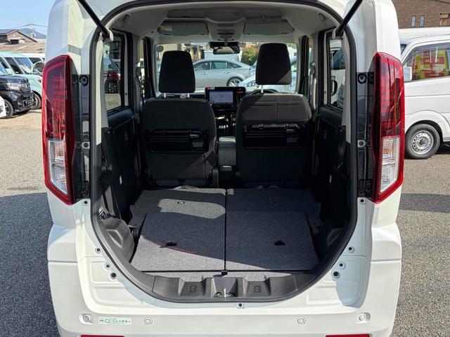 スペーシア ハイブリッドＸ　全周囲カメラ　両側電動スライドドア　ナビ　ＴＶ　クリアランスソナー　衝突被害軽減システム　オートライト　ＬＥＤヘッドランプ　スマートキー　アイドリングストップ　電動格納ミラー　シートヒーター（45枚目）