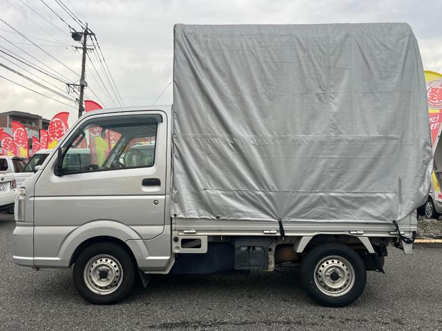 ＮＴ１００クリッパートラック ＤＸ　幌車　ホロ車　車検整備付　ワンセグナビ　ＥＴＣ　全高２４３ｍｍ　後部カーテン式　軽トラック　ＡＴ　エアコン　パワーステアリング　運転席エアバッグ　内外装仕上済　軽トラ　中古車（8枚目）