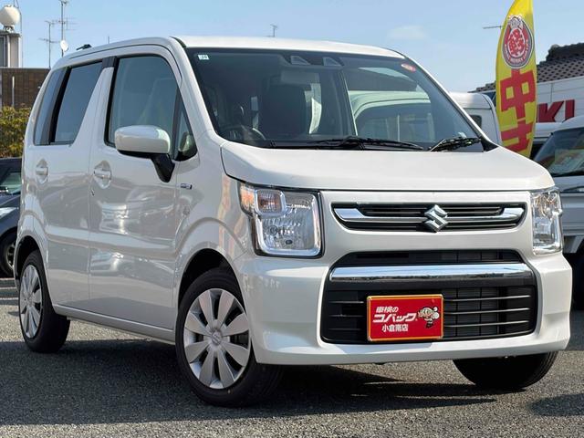 ワゴンＲ ハイブリッドＦＸ－Ｓ　クリアランスソナー　オートクルーズコントロール　レーンアシスト　衝突被害軽減システム　オートライト　スマートキー　アイドリングストップ　電動格納ミラー　シートヒーター　ベンチシート　ＣＶＴ（7枚目）