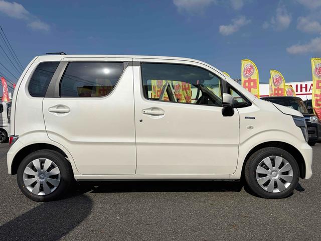 ワゴンＲ ハイブリッドＦＸ－Ｓ　クリアランスソナー　オートクルーズコントロール　レーンアシスト　衝突被害軽減システム　オートライト　スマートキー　アイドリングストップ　電動格納ミラー　シートヒーター　ベンチシート　ＣＶＴ（8枚目）