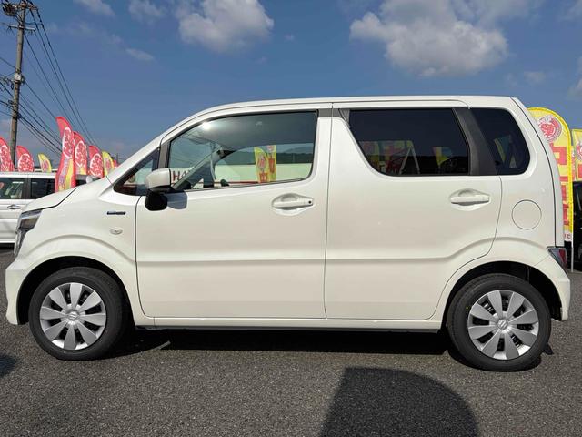 ワゴンＲ ハイブリッドＦＸ－Ｓ　クリアランスソナー　オートクルーズコントロール　レーンアシスト　衝突被害軽減システム　オートライト　スマートキー　アイドリングストップ　電動格納ミラー　シートヒーター　ベンチシート　ＣＶＴ（9枚目）