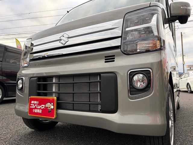 エブリイワゴン ＰＺターボ　届出済未使用車　ディスプレイオーディオ　バックカメラ　両側スライド　クリアランスソナー　レーンアシスト　衝突軽減システム　オートライト　ＬＥＤヘッドランプ　スマートキー　電動格納ミラー　シートヒーター（13枚目）