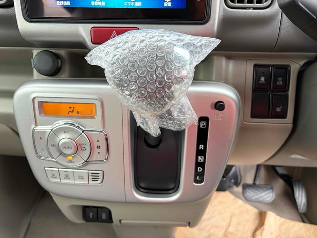 エブリイワゴン ＰＺターボ　届出済未使用車　ディスプレイオーディオ　バックカメラ　両側スライド　クリアランスソナー　レーンアシスト　衝突軽減システム　オートライト　ＬＥＤヘッドランプ　スマートキー　電動格納ミラー　シートヒーター（25枚目）