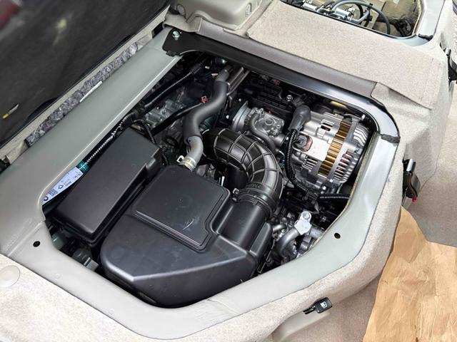 エブリイワゴン ＰＺターボ　届出済未使用車　ディスプレイオーディオ　バックカメラ　両側スライド　クリアランスソナー　レーンアシスト　衝突軽減システム　オートライト　ＬＥＤヘッドランプ　スマートキー　電動格納ミラー　シートヒーター（45枚目）