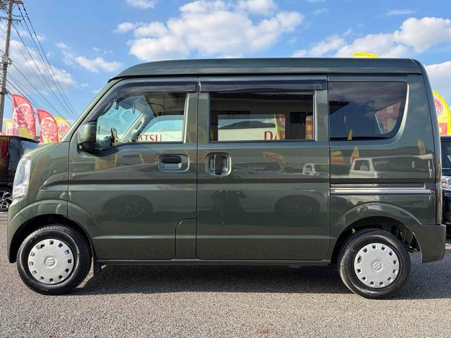 エブリイ ＰＣリミテッド　ＡＴ　衝突被害軽減システム　クリアランスソナー　レーンアシスト　ドライブレコーダー　ナビ　両側スライドドア　キーレスエントリー　電動格納ミラー　オートライト　盗難防止システム　ＡＢＳ　ＥＳＣ（10枚目）