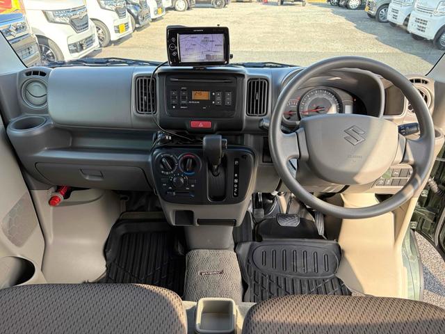 エブリイ ＰＣリミテッド　ＡＴ　衝突被害軽減システム　クリアランスソナー　レーンアシスト　ドライブレコーダー　ナビ　両側スライドドア　キーレスエントリー　電動格納ミラー　オートライト　盗難防止システム　ＡＢＳ　ＥＳＣ（18枚目）