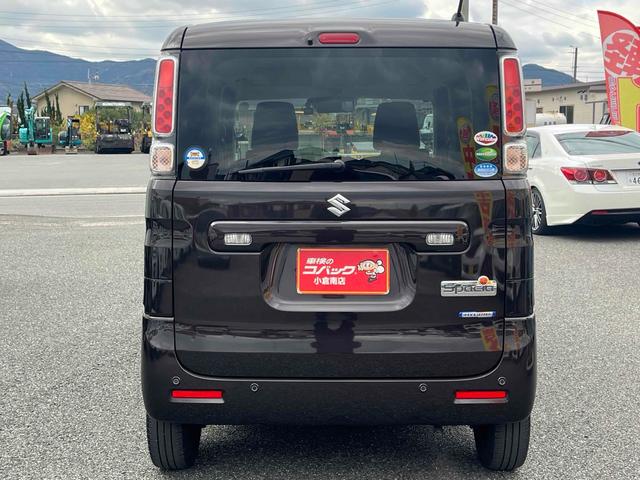 スペーシア ハイブリッドG ワンオーナー 禁煙車 ワンセグナビ ドラレコ ETC 両側スライドドア クリアランスソナー レーンアシスト 衝突被害軽減システム オートライト スマートキー 電動格納ミラー ベンチシート CVT(8枚目)