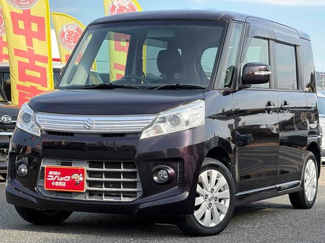 スペーシアカスタム XS 両側スライド・片側電動 ワンセグナビ TV オートライト HID スマートキー アイドリングストップ 電動格納ミラー ベンチシート CVT 盗難防止システム ABS CD USB アルミホイール(2枚目)