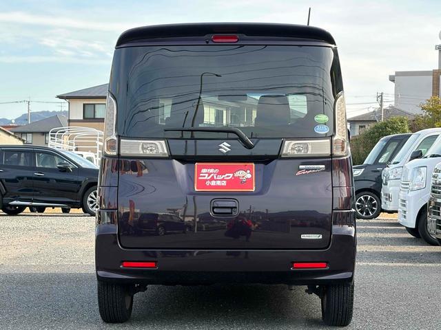 スペーシアカスタム XS 両側スライド・片側電動 ワンセグナビ TV オートライト HID スマートキー アイドリングストップ 電動格納ミラー ベンチシート CVT 盗難防止システム ABS CD USB アルミホイール(8枚目)