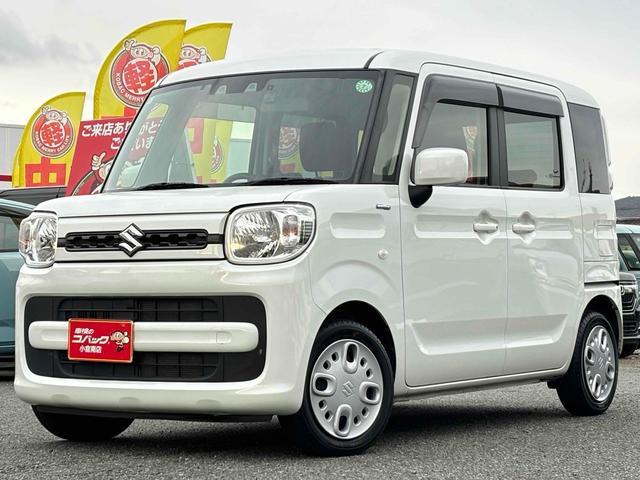 スペーシア ハイブリッドＧ　ワンオーナー　禁煙車　タイヤ４本新品　ドラレコ　ＥＴＣ　ナビ　ＴＶ　クリアランスソナー　レーンアシスト　衝突軽減システム　オートライト　スマートキー　電動格納ミラー　ベンチシート　ＣＶＴ　内外装仕上済（5枚目）