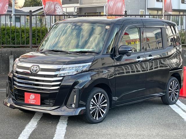 ルーミー カスタムG-T ワンオーナー 全周囲カメラ TV 両側電動スライドドア クリアランスソナー 追従クルーズコントロール 衝突被害軽減システム アルミホイール オートライト LEDヘッドランプ スマートキー 電格ミラー(14枚目)