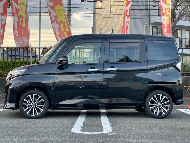 ルーミー カスタムG-T ワンオーナー 全周囲カメラ TV 両側電動スライドドア クリアランスソナー 追従クルーズコントロール 衝突被害軽減システム アルミホイール オートライト LEDヘッドランプ スマートキー 電格ミラー(27枚目)