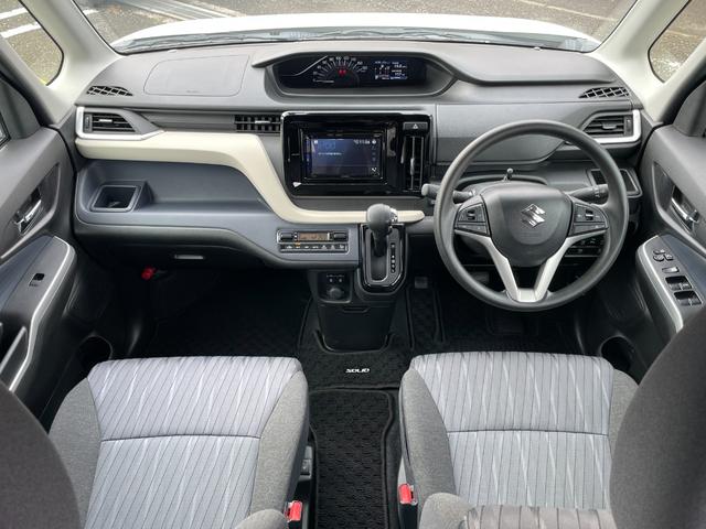 ソリオ ハイブリッドＭＸ　ワンオーナー　衝突被害軽減ブレーキ　追従クルーズコントロール　レーンキープアシスト　片側パワースライドドア　カロッツェリアディスプレイオーディオ　ＥＴＣ　バックカメラ　オートライト　シートヒーター（2枚目）