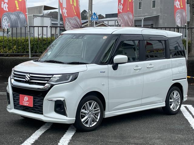 ソリオ ハイブリッドＭＸ　ワンオーナー　衝突被害軽減ブレーキ　追従クルーズコントロール　レーンキープアシスト　片側パワースライドドア　カロッツェリアディスプレイオーディオ　ＥＴＣ　バックカメラ　オートライト　シートヒーター（12枚目）