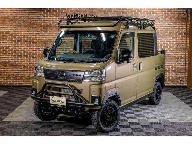 アトレー アトレーデッキバン　ＢＴ　リフトアップ　ＤＶＤ　ターボ　Ｂカメラ　スマ－トキ－　４ＷＤ　パワーウインドウ　ＬＥＤヘッドライト　キーフリー　エアバッグ　パワステ　ＡＢＳ　オートエアコン　両側パワ－スライドドア　１オーナー（2枚目）