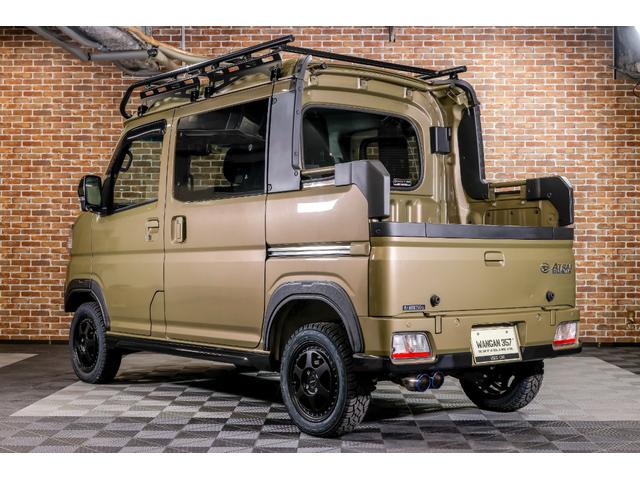 アトレー アトレーデッキバン　ＢＴ　リフトアップ　ＤＶＤ　ターボ　Ｂカメラ　スマ－トキ－　４ＷＤ　パワーウインドウ　ＬＥＤヘッドライト　キーフリー　エアバッグ　パワステ　ＡＢＳ　オートエアコン　両側パワ－スライドドア　１オーナー（35枚目）