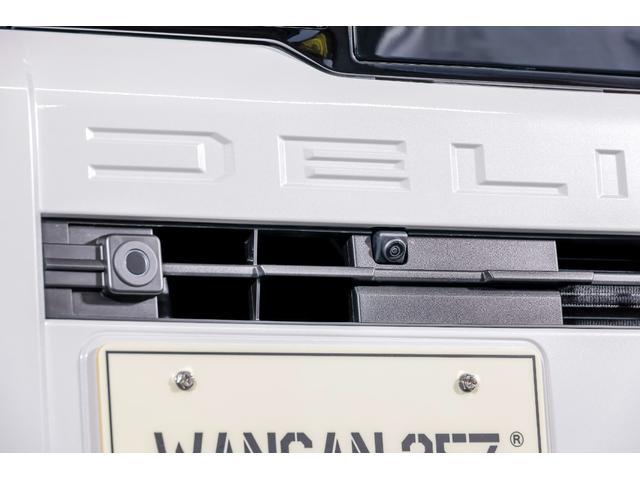デリカミニ T プレミアム デリマルパッケージ WANGAN357リフトアップキット ラテラルロッド 新品装着 純正12.3インチナビゲーション 純正色ホワイトパール ブラックマイカ ツートーン 15インチタイヤホイール(49枚目)