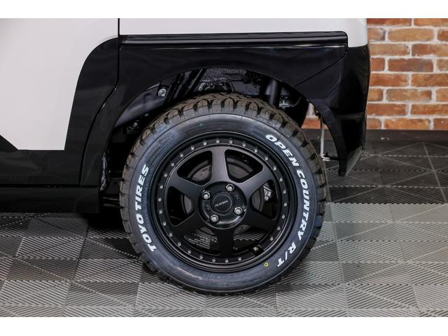 デリカミニ T プレミアム デリマルパッケージ WANGAN357リフトアップキット ラテラルロッド 新品装着 純正12.3インチナビゲーション 純正色ホワイトパール ブラックマイカ ツートーン 15インチタイヤホイール(61枚目)