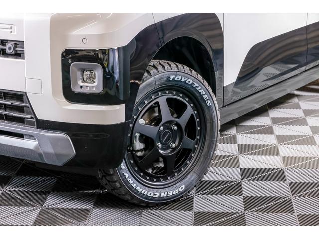 デリカミニ T プレミアム デリマルパッケージ WANGAN357リフトアップキット ラテラルロッド 新品装着 純正12.3インチナビゲーション 純正色ホワイトパール ブラックマイカ ツートーン 15インチタイヤホイール(75枚目)
