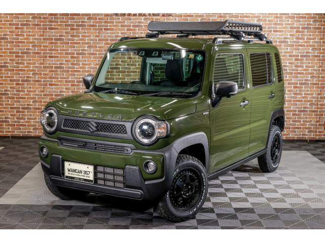 ハスラー ＪスタイルＩＩターボ　車線逸脱　ＥＳＣ　シートＨ　ＬＥＤヘットライト　クルーズコントロール　オートマチックハイビーム　スマートキー　エアバック　オートライト　セキュリティ　衝突安全ボディ　キーレス　ＤＶＤ　パワーウインドウ（2枚目）