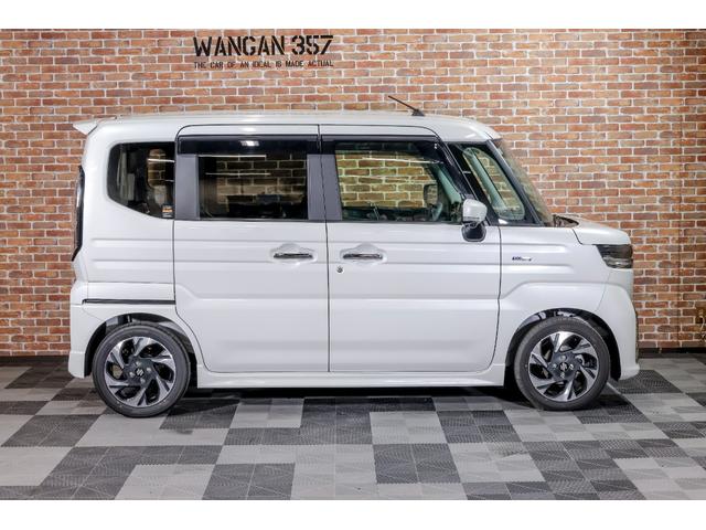 スペーシアカスタム ハイブリッドＸＳターボ　カーテンエアバック　運転席エアバッグ　パワーウインドウ　パワステ　横滑り防止　ワンオーナー　オートエアコン　ＡＢＳ　取説記録　運転席助手席エアバック（7枚目）