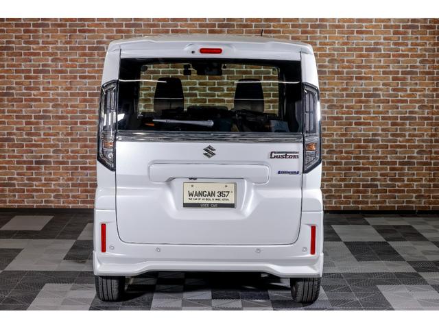 スペーシアカスタム ハイブリッドＸＳターボ　カーテンエアバック　運転席エアバッグ　パワーウインドウ　パワステ　横滑り防止　ワンオーナー　オートエアコン　ＡＢＳ　取説記録　運転席助手席エアバック（9枚目）