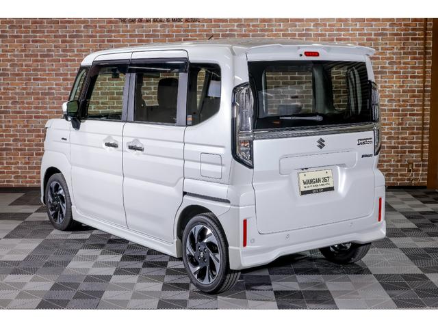 スペーシアカスタム ハイブリッドＸＳターボ　カーテンエアバック　運転席エアバッグ　パワーウインドウ　パワステ　横滑り防止　ワンオーナー　オートエアコン　ＡＢＳ　取説記録　運転席助手席エアバック（10枚目）