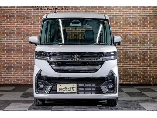 スペーシアカスタム ハイブリッドＸＳターボ　カーテンエアバック　運転席エアバッグ　パワーウインドウ　パワステ　横滑り防止　ワンオーナー　オートエアコン　ＡＢＳ　取説記録　運転席助手席エアバック（37枚目）