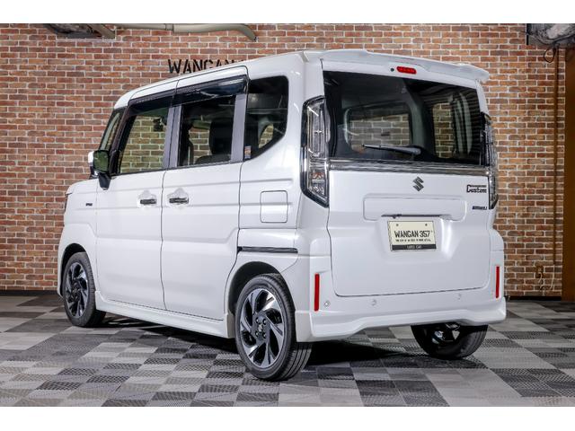 スペーシアカスタム ハイブリッドＸＳターボ　カーテンエアバック　運転席エアバッグ　パワーウインドウ　パワステ　横滑り防止　ワンオーナー　オートエアコン　ＡＢＳ　取説記録　運転席助手席エアバック（42枚目）