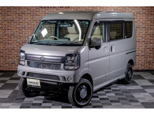 エブリイワゴン ＰＺターボスペシャル　ｉ－ｓｔｏｐ　ＬＥＤヘットライト　フルタイム４ＷＤ　キーレス　シ－トヒ－タ－　パワーステアリング　ＡＡＣ　盗難警報装置　オートマチックハイビーム　フルフラット　ベンチシート　ＥＳＰ　ＡＢＳ（2枚目）