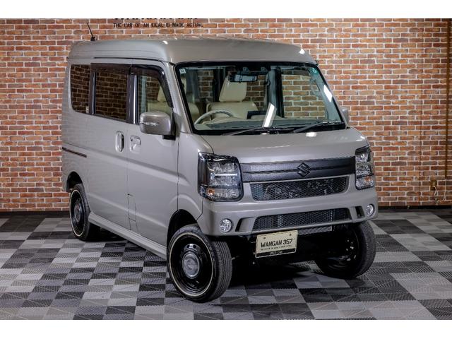 エブリイワゴン ＰＺターボスペシャル　ｉ－ｓｔｏｐ　ＬＥＤヘットライト　フルタイム４ＷＤ　キーレス　シ－トヒ－タ－　パワーステアリング　ＡＡＣ　盗難警報装置　オートマチックハイビーム　フルフラット　ベンチシート　ＥＳＰ　ＡＢＳ（6枚目）