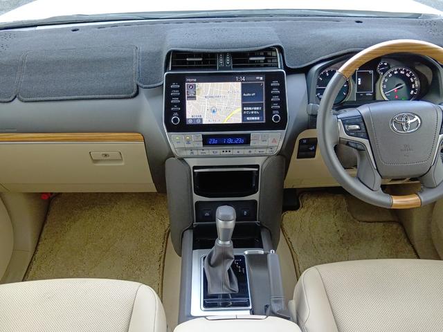 ランドクルーザープラド ＴＸ　Ｌパッケージ　マットブラックエディション　サンルーフ　ルーフレール　ドライブレコーダー　全周囲カメラ　クリアランスソナー　オートクルーズコントロール　レーンアシスト　衝突被害軽減システム　　ナビ　オートマチックハイビーム　ＬＥＤヘッドランプ（2枚目）