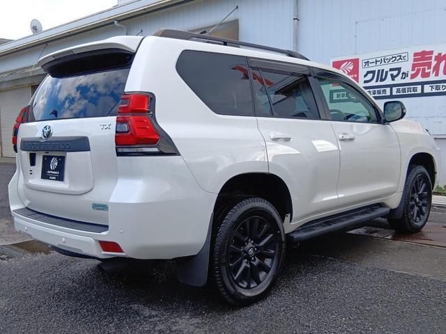 ランドクルーザープラド ＴＸ　Ｌパッケージ　マットブラックエディション　サンルーフ　ルーフレール　ドライブレコーダー　全周囲カメラ　クリアランスソナー　オートクルーズコントロール　レーンアシスト　衝突被害軽減システム　　ナビ　オートマチックハイビーム　ＬＥＤヘッドランプ（32枚目）