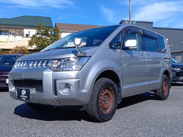 デリカD:5 M 4WD ドライブレコーダー ETC バックカメラ ナビ 両側スライド・片側電動 オートライト HID スマートキー 電動格納ミラー 3列シート フルフラット CVT 盗難防止システム 衝突安全ボディ(12枚目)