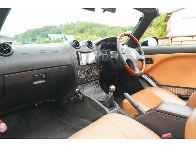 コペン タンレザーエディション　ＭＴ５速　ブースト計　レザーシート　シートヒーター　スロコン（72枚目）