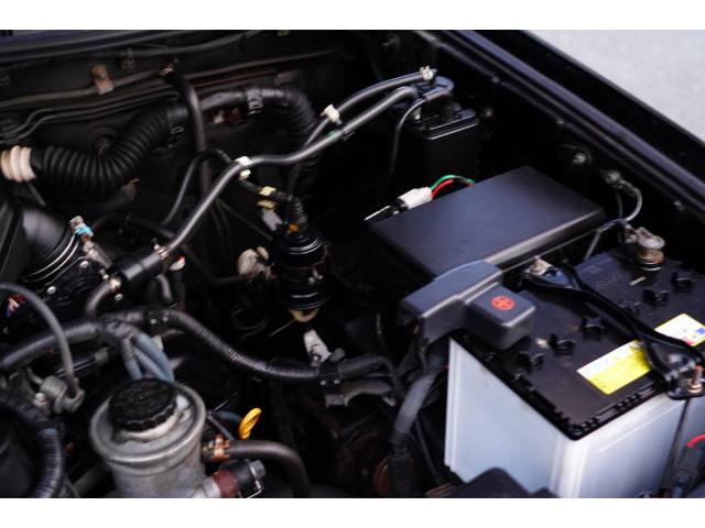 ハイラックスサーフ SSR-Xリミテッド 新品ブラックアウトヘッドライト 新品TOYOTAグリル 2インチリフトアップ 左右2本出しマフラー テールガード 17インチAW BFGoodrich 新品ハンドル(コンビ)(14枚目)