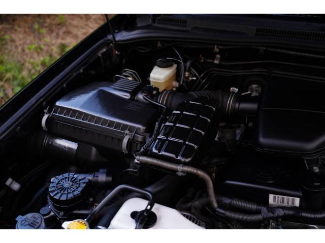 ハイラックスサーフ SSR-Xリミテッド 新品ブラックアウトヘッドライト 新品TOYOTAグリル 2インチリフトアップ 左右2本出しマフラー テールガード 17インチAW BFGoodrich 新品ハンドル(コンビ)(15枚目)