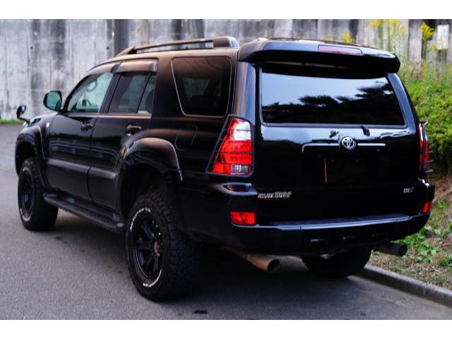 ハイラックスサーフ SSR-Xリミテッド 新品ブラックアウトヘッドライト 新品TOYOTAグリル 2インチリフトアップ 左右2本出しマフラー テールガード 17インチAW BFGoodrich 新品ハンドル(コンビ)(22枚目)