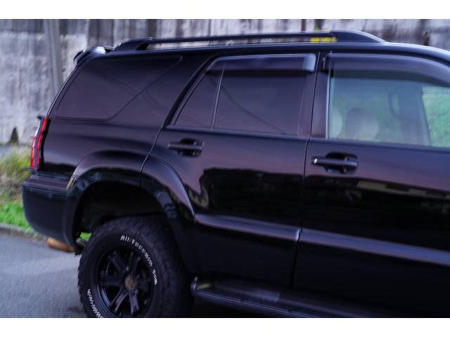 ハイラックスサーフ SSR-Xリミテッド 新品ブラックアウトヘッドライト 新品TOYOTAグリル 2インチリフトアップ 左右2本出しマフラー テールガード 17インチAW BFGoodrich 新品ハンドル(コンビ)(42枚目)