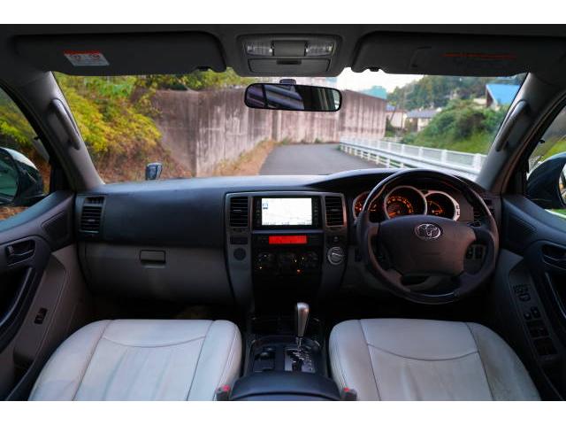 ハイラックスサーフ SSR-Xリミテッド 新品ブラックアウトヘッドライト 新品TOYOTAグリル 2インチリフトアップ 左右2本出しマフラー テールガード 17インチAW BFGoodrich 新品ハンドル(コンビ)(48枚目)