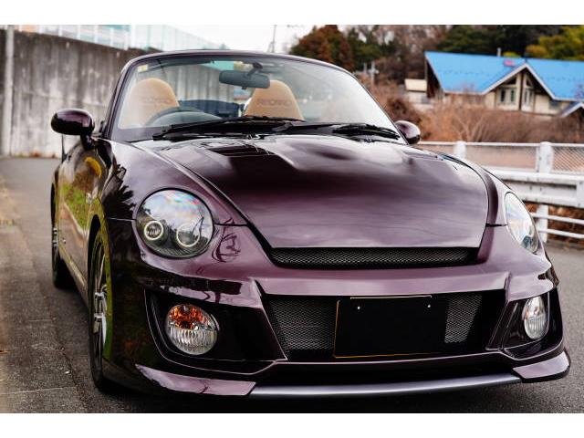 コペン アルティメットエディションＩＩ　テイクオフエアロ　エアロボンネット　トランクスポイラー　ブラックアウトヘッドライト　車高調　レカロシート（4枚目）