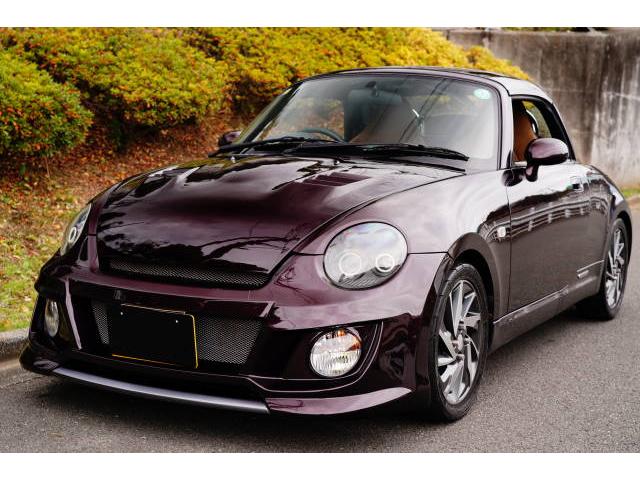 コペン アルティメットエディションＩＩ　テイクオフエアロ　エアロボンネット　トランクスポイラー　ブラックアウトヘッドライト　車高調　レカロシート（44枚目）