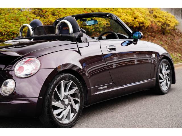 コペン アルティメットエディションＩＩ　テイクオフエアロ　エアロボンネット　トランクスポイラー　ブラックアウトヘッドライト　車高調　レカロシート（50枚目）