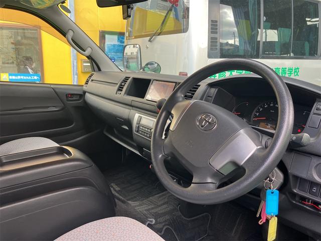 ハイエースコミューター スーパーロングＧＬターボ　１４人乗り　ナビＴＶ　Ｂモニター　ＥＴＣ　片側パワースライドドア　ディーゼル車　エアコン　パワステ　パワーウィンドウ　ＡＢＳ　Ｗエアバック（18枚目）