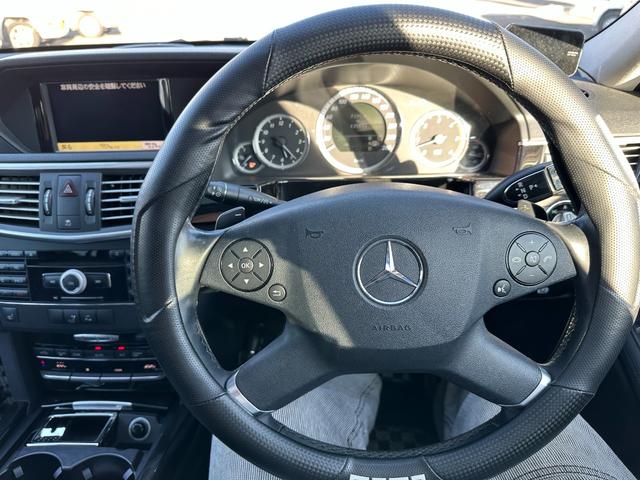 Ｅ３５０ブルテックステーションワゴンアバンＧ　Ｅ３５０ブルテックステーションワゴンアバンギャルド　サンルーフ　革シート　ＥＴＣ　キーレスゴー　社外１９インチアルミ(13枚目)