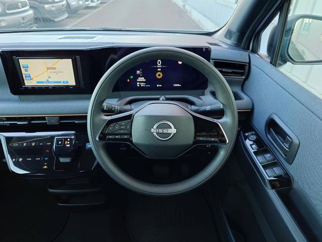 サクラ Ｘ　ナビ　Ｂｌｕｅｔｏｏｔｈ　アラウンドビューモニター　ＬＥＤヘッドライト　オートライト　ｅペダル　ＥＴＣ　レーンアシスト　エマージェンシーブレーキ　電動パーキング　プッシュスタート（9枚目）