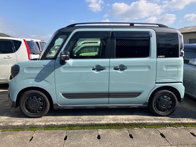 スペーシアギア ハイブリッドＸＺ　ターボ　４ＷＤ　全方位モニター　スズキセーフティサポート　両側パワースライドドア　シートヒーター　ナビ　ＴＶ　ＬＥＤヘッドライト　Ｂｌｕｅｔｏｏｔｈ　ルーフレール　ＥＴＣ　パドルシフト　プッシュスタート（3枚目）